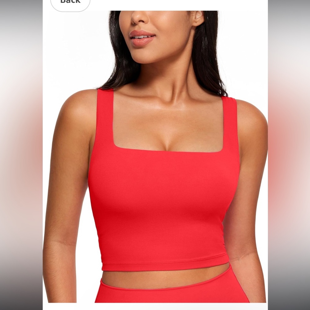 CRZ Yoga Butterluxe Square Neck Sports Bra XS